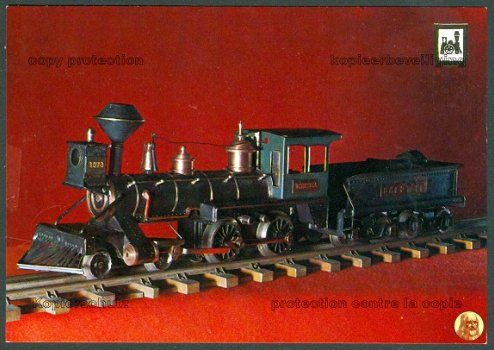 VERENIGDE STATEN V&T, stoomloc van Baldwin Locomotive Works (Philadelphia) Nr 4 Virginia uit 1869 - 1