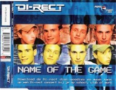 Di-Rect - Name Of The Game 2 Track CDSingle