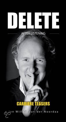 Jan Willem van der Noordaa - Delete After Listening (Luisterboek) (Nieuw/Gesealed)