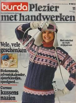 Burda Plezier met handwerken 1979 Nr.11 November - 1