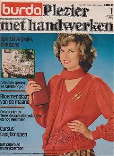 Burda Plezier met handwerken 1979 Nr. 1 Januari