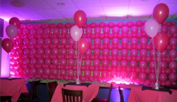 Blitz Ballonnen.Ballonnen decoratie, helium ballonnen Z-Holland, Ballonnenwand - 4