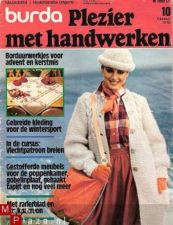 Burda Plezier met handwerken 1978 Nr. 10 Oktober - 1