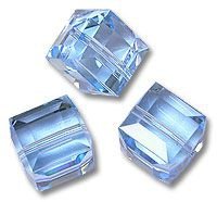 Swarovski 5601 Light Sapphire 6mm Per Stuk.