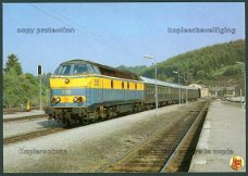 BELGIË Nationale Maatschappij der Belgische Spoorwegen (NMBS), diesel-loc HLD 55-serie Nr 5510