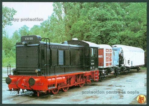 DUITSLAND Deutsche Reichsbahn (DR), diesel-loc V 36-serie Nr V 36 108 uit 1940 (DB Museum, Nürnberg) - 1
