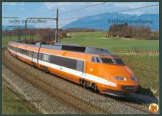 FRANKRIJK Société Nationale des Chemins de Fer (SNCF) Sud-Est (SE), TGV van Alsthom Nr 23050 uit1981