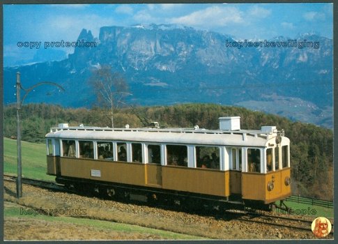ITALIË Rittner Bahn Oberbozen-Klobenstein, elec. motorwagen Nr 105 Alioth (ex-Dermelo-Mendelbahn) - 1