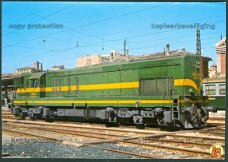 SPANJE RENFE, diesel-electrische-loc 319-serie (ex-1900-serie) Nr 319-068-3 (ex-1968) uit 1967