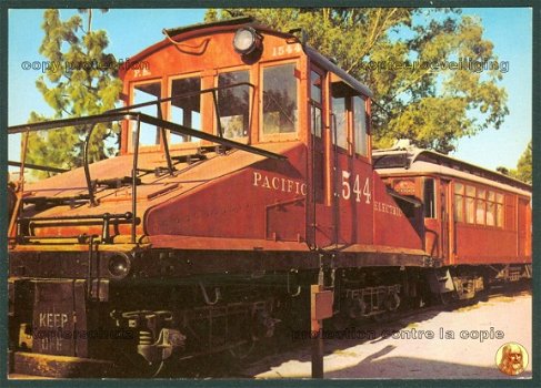 VERENIGDE STATEN Pacific Electric Railway Company, electrische loc Nr 1544 Electra uit 1902 - 1