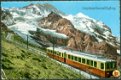 ZWITSERLAND Jungfraubahn (JB), tandradbaan met elec. motorwagen BDhe 2-4-serie Nr 202 uit 1955 () - 1 - Thumbnail