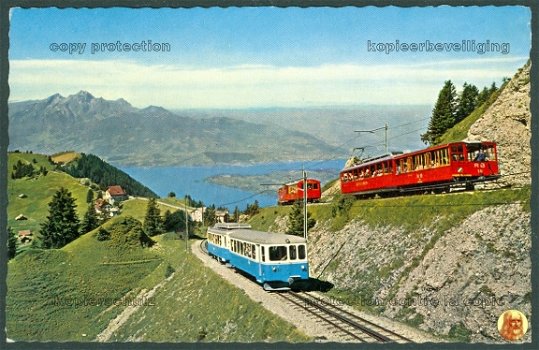 ZWITSERLAND Vitznau-Rigi-Bahn (VRB) & Arth-Rigi-Bahn (ARB), 3x BDhe 2-4 (links Nr 22) (1963) - 1