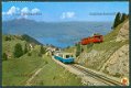 ZWITSERLAND Vitznau-Rigi-Bahn (VRB) & Arth-Rigi-Bahn (ARB), 2x BDhe 2-4 (l. Nr 21)(Schallhausen 1965 - 1 - Thumbnail