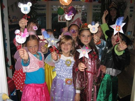 Verhuur van sprookjes-/themakist voor kinder verjaardagsfeestjes (prinses, ridder, elfje, fee, piraa - 1