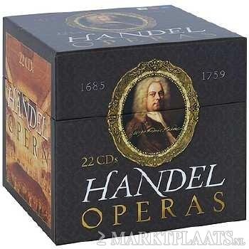 George Frideric Handel - Opera Collection ( 22 CDBox) (Nieuw/Gesealed) - 1