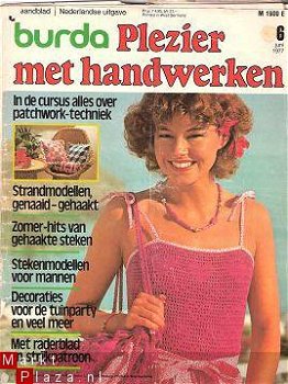 Burda Plezier met handwerken 1977 Nr. 6 Juni - 1