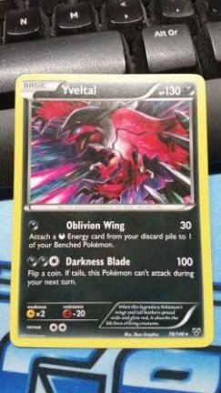 Yveltal rare 78/146 XY Base - nr. 1