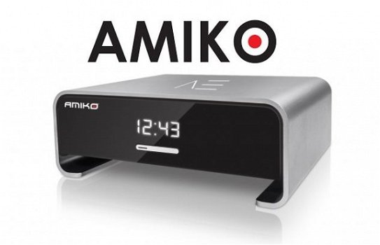 Amiko A3, satelliet en multimedia ontvanger, zilver - 1