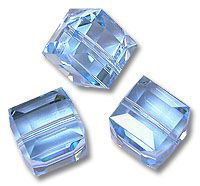 Swarovski 5601 Light Sapphire 4mm Per Stuk. - 1