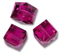 Swarovski 5601 Fuchsia 4mm Per Stuk.