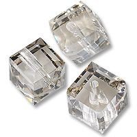 Swarovski 5601 Crystal Silver Shade 4mm Per Stuk. - 1