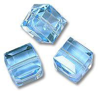 Swarovski 5601 Aquamarine 4mm Per Stuk. - 1