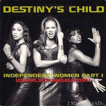 Destiny's Child - Independent Women Part I (Charlie's Angels OST) 2 Track CDSingle - 1