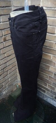 Zwarte jeans - Zara Basic - maat 42 - Afbeelding 2