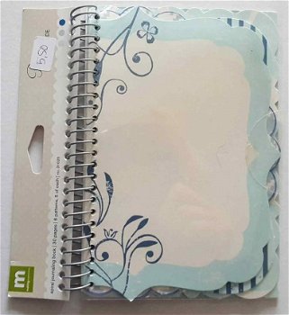 SALE NIEUW set scrapbook embelishments Rose / Blue o.a. Prima Marketing - 4