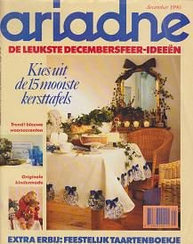 Ariadne Maandblad 1990 Nr.12 December+ Merklap - 1