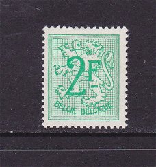 België 1968 Cijfer op heraldieke leeuw **