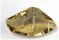 Swarovski 5556 Crystal Golden Shadow 15 x 27mm Per Stuk - 1 - Thumbnail