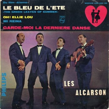 Les Alcarson : Garde-moi La Derniere Danse (EP) - 1