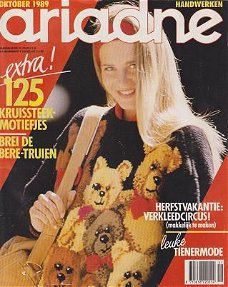 Ariadne Maandblad 1989 Nr. 10 Oktober+Mode voor Barbie GERESERVEERD