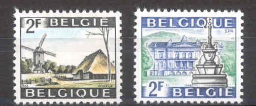 België 1968 Toeristische zegels ** - 1