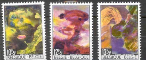 België 1968 Rampen naar schilderijen van Pol Mara ** - 1
