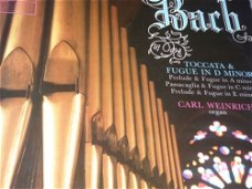 Carl Weinrich  ‎– Bach: Organ Recital (Organ Of Varfrukyrkan In Skanninge, Sweden) - Vinyl LP