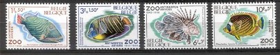 België 1968 Dierentuin Antwerpen Vissen ** - 1 - Thumbnail
