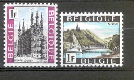 België 1968 Toeristische zegels II ** - 1