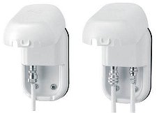 Maxview waterdichte kabel doorvoer Wit - enkele met Coax Connector B2021