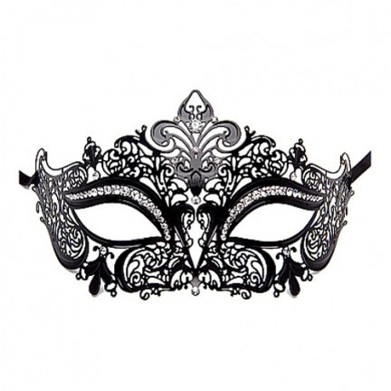Heerlijk vergelijking vrije tijd Prinsessen Venetiaans masker - zwart