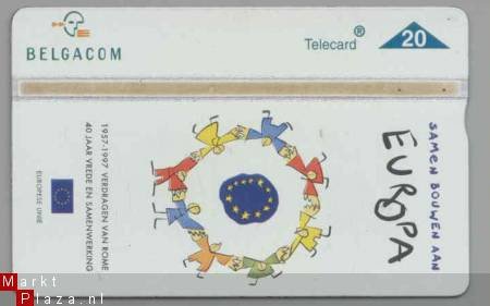 Belgie telecard Europa CEPT - 1