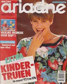Ariadne Maandblad 1989 Nr.6 Juni +Merklap Vissen & Extra GERESERVEERD