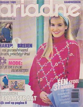 Ariadne Maandblad 1989 Nr. 2 Februari + Sesamstraat - 1