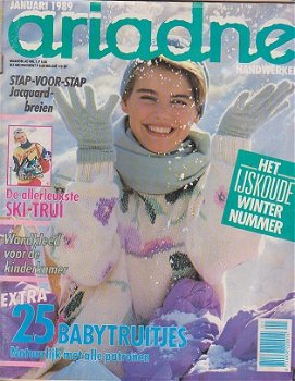 Ariadne Maandblad 1989 Nr. 1 Januari + 25 Babytruitjes GERESERVEERD - 1