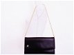 Pierre Cardin donkerbruin leer clutch tas / schoudertas - 1 - Thumbnail