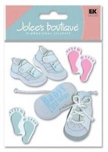SALE NIEUW Jolee's Boutique Dimensional Stickers Baby Steps. - 1