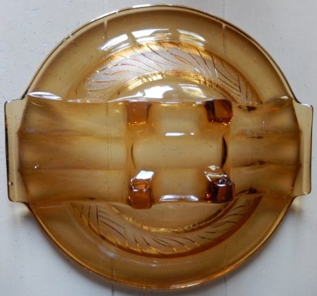 Fruitschaal Art Deco stijl jaren 30-40 - Afbeelding 2