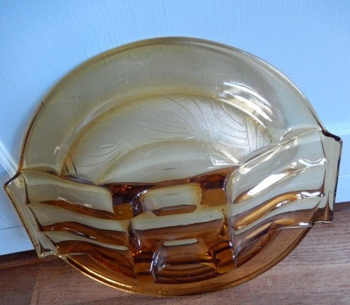 Fruitschaal Art Deco stijl jaren 30-40 - Afbeelding 4