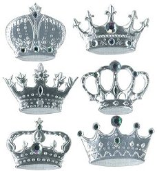 SALE NIEUW Jolee's Boutique Dimensional Stickers Parcel Royal Crowns